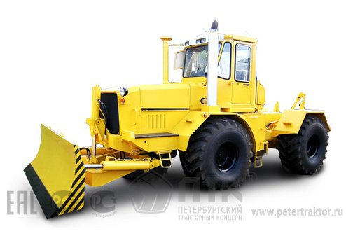 Трактор тяговый общего назначения К-703-МА-12-04 ПТК с отвалом и гидрокрюком